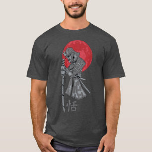 Camiseta Letra legal Samurai - Warrior Gift