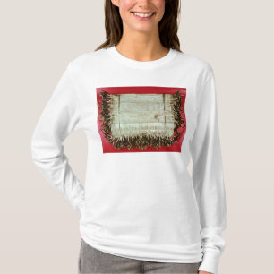 Camiseta Letra medieval do protesto do Bohemian