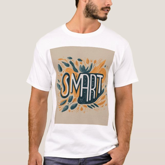 Camiseta Letra Moderna Redefinida (Frente)