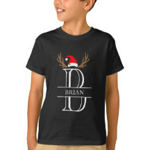 Letra Monograma B Natal Nome Galhadas Chapéu do P