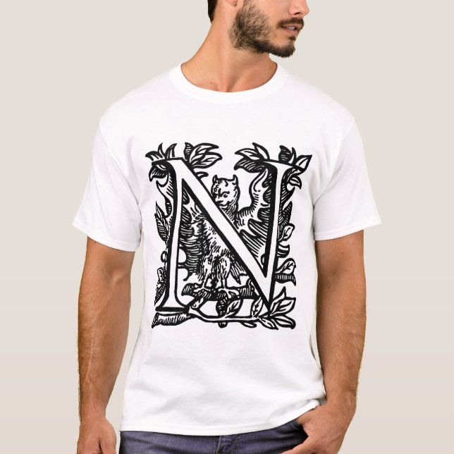 Camiseta Letra N NOVA (Frente)