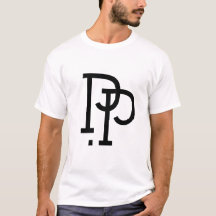 Camiseta Letra P Logo (Preto)