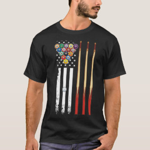 Camiseta Letra Piscina Billiard Billiard, Banliard Lover