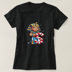 Camiseta Letra S de Natal Fofo – Doces Canudos de Natal em