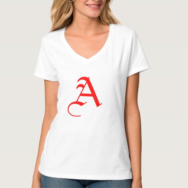 Camiseta Letra Scarlet (Frente)