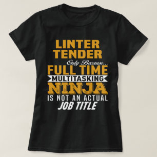 Camiseta Letra Tender