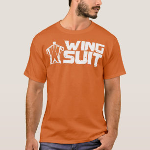 Camiseta Letra Wingcase Base Jump Skydiver2