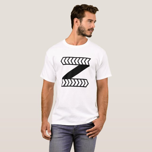 Camiseta Letra Z (Frente Completa)