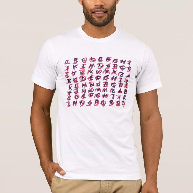 Camiseta Letras (Frente)