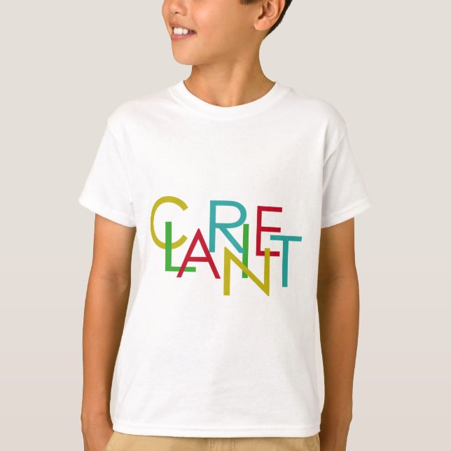 Camiseta Letras Clarinet (Frente)
