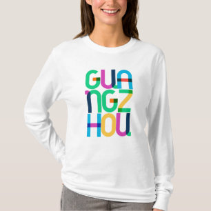 Camiseta Letras de Arte Pop de Guangzhou China