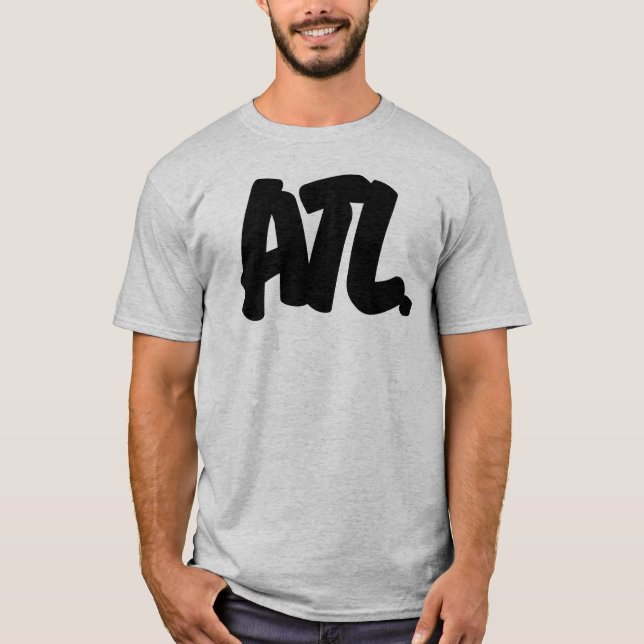 Camiseta Letras de ATL (Frente)