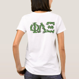Camiseta Letras de recife