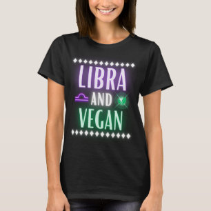 Camiseta Letras Libra e Vegan Neon