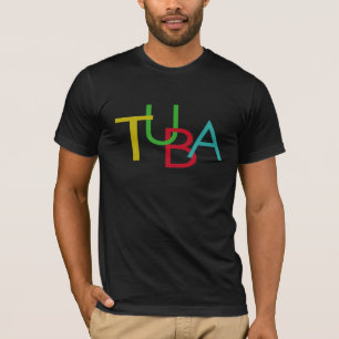Camiseta Letras TUBA