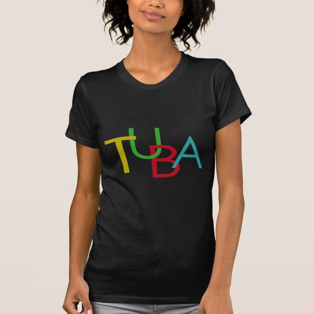 Camiseta Letras TUBA (Frente)