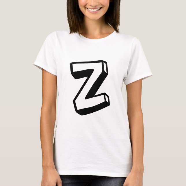 Camiseta LetraZ (Frente)