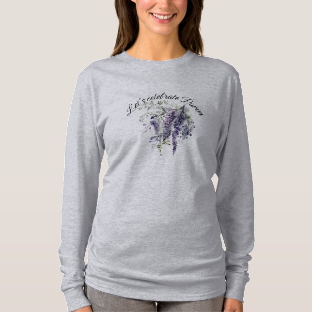 Camiseta "Let's celebrate Purim'" T-Shirt (Frente)