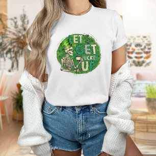 Camiseta Let's Get Lucked Up Patricks Day T-Shirt