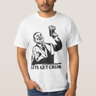 Camiseta Lets obtem o t-shirt do crunk