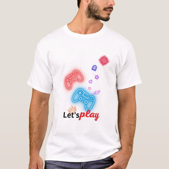Camiseta Let's playT-Shirt (Frente)