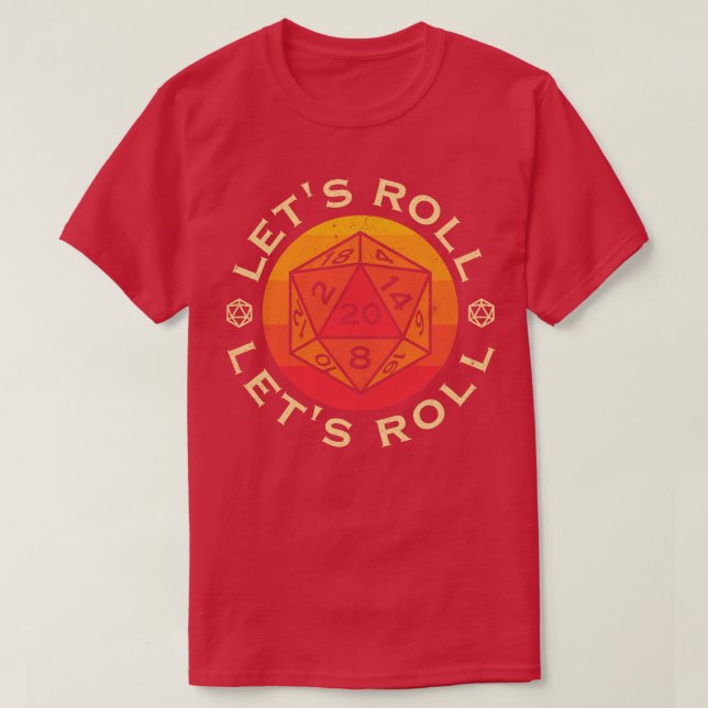 Camiseta Lets Roll (Frente do Design)