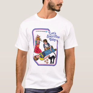 Camiseta Lets-Sacrifício-Toby-Activities-For-Children-Blac