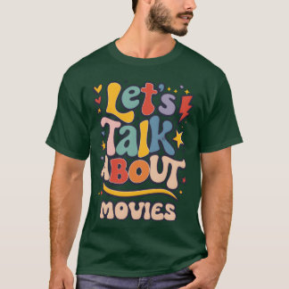 Camiseta Letsalk Sobre Filmes Conversações Cinemáticas