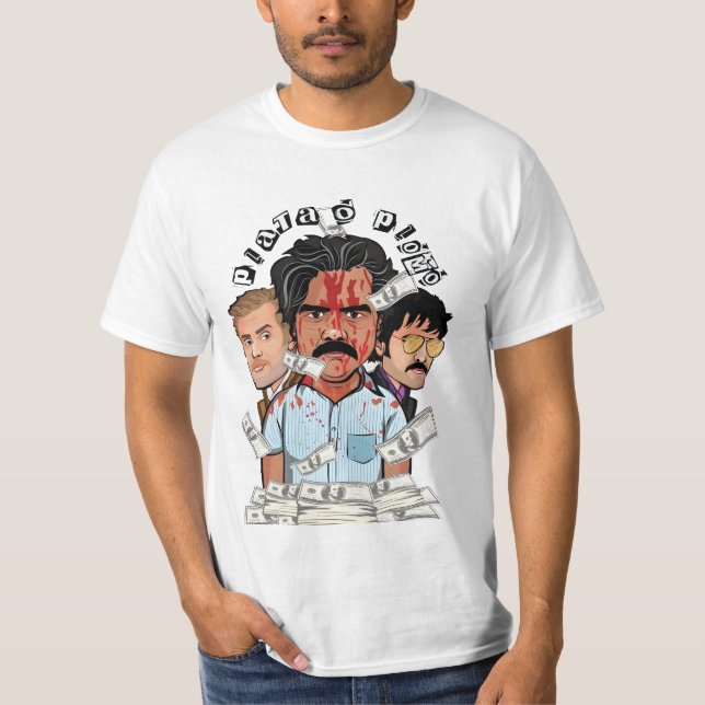 Camiseta Lettbao Pablo Escobar (Frente)