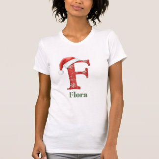 Camiseta Letter F Personalized