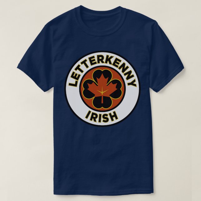 Camiseta Letterkenny Irlandês (Frente do Design)