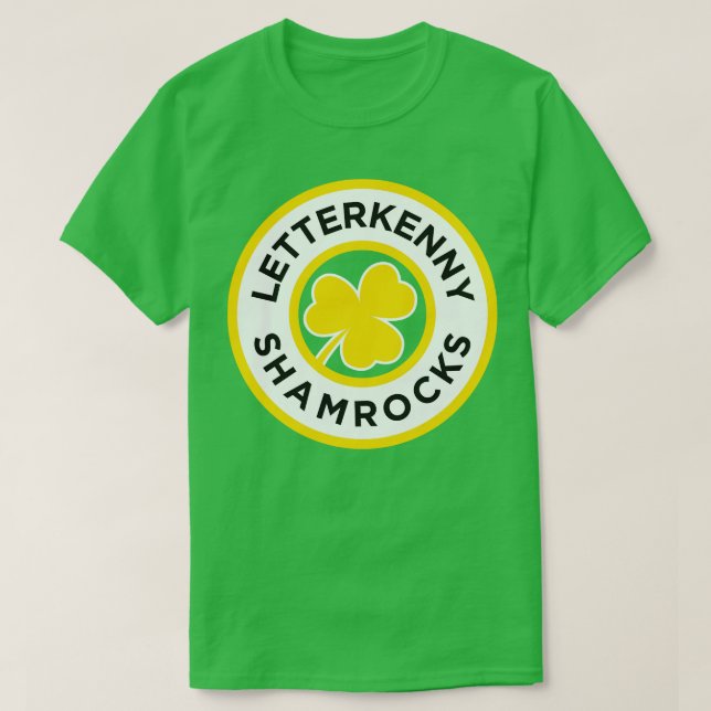 Camiseta Letterkenny Shamrocks (Frente do Design)