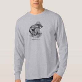 Camiseta Letterpress Chandler & Price Long Sleeve T Shirt