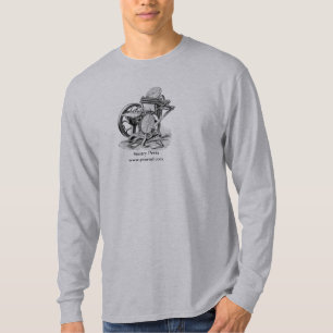 Camiseta Letterpress Chandler & Price Long Sleeve T Shirt