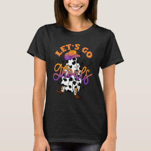 Camiseta Letu2019s Ghouls Ghost Boo Halloween Spooky Wes