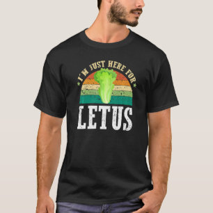 Camiseta Letus Vintage Vegeterian Vegan Say Plant Based