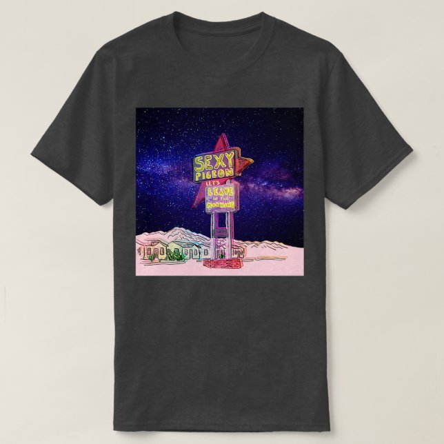 Camiseta Letx27s Leave in the Morning 2 (Frente do Design)