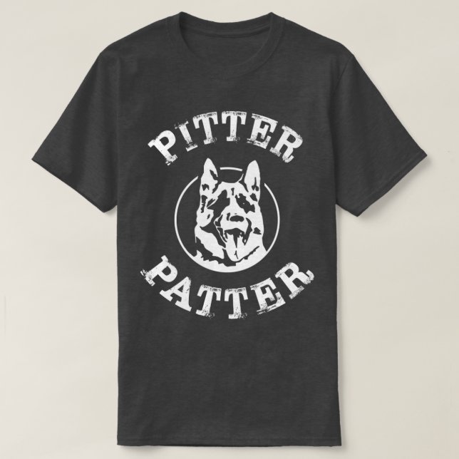 Camiseta Letx27s Pitter Patter Get at ErTShirt (Frente do Design)