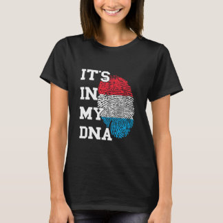 Camiseta Letzebuerg Está no meu DNA Thumbmark Luxembourgish