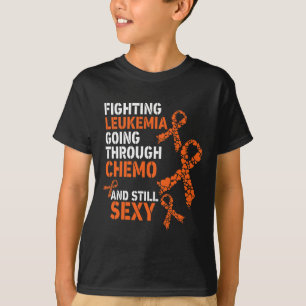 Camiseta Leucemia Chemo Y Melanin Mulher