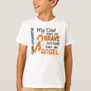 Camiseta Leucemia do pai do anjo 2