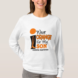Camiseta Leucemia EU VISTO a LARANJA PARA MEU FILHO 9
