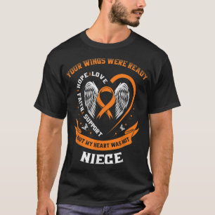Camiseta Leucemia Laranja Sensibilização Onze Cancer Infant