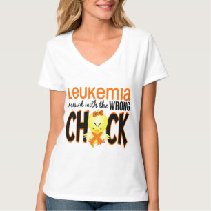 Camiseta Leucemia Mensada Com O Pintinho Errado