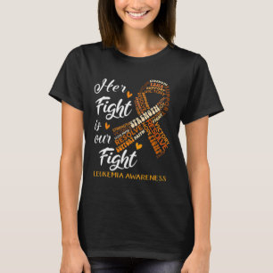 Camiseta Leucemia Sensibilização A Luta Dela É A Nossa Luta