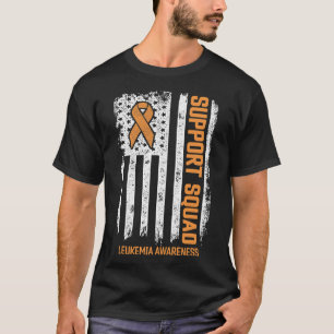 Camiseta Leucemia Susvivência de Sinalizador de Apoio à Leu
