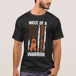 Camiseta Leucemia Tia Tio Sobrinha De Um Guerreiro America