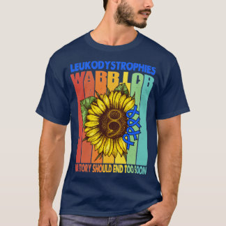 Camiseta Leukodystrophies Warrior Nenhuma História Deve Aca