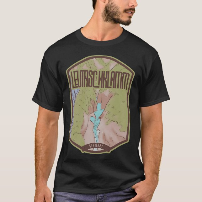 Camiseta Leutaschklamm � Alemanha (Frente)
