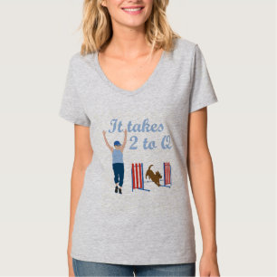 Camiseta Leva 2 para Q - JAMD
